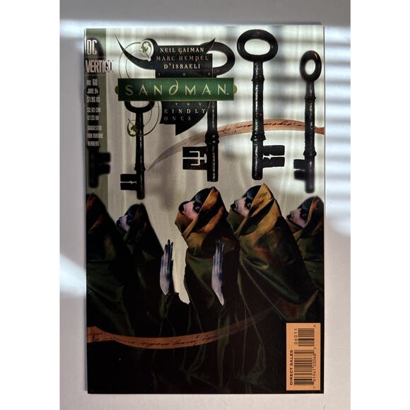 Sandman #60 Kindly Ones Neil Gaiman Netflix D'Israeli Hempel 1994 - Picture 1 of 8